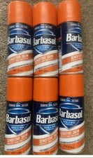 6 CANS  Barbasol Thick & Rich Shaving Cream S...