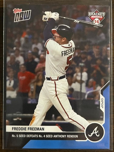 2020 Topps Now BB2-4 Freddie Freeman