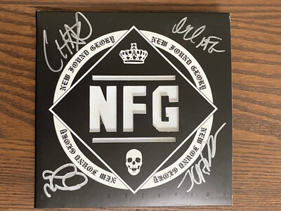 New Found Glory NFG Resurrection CD Signed Whole Band Chad Ian Jordan Cyrus