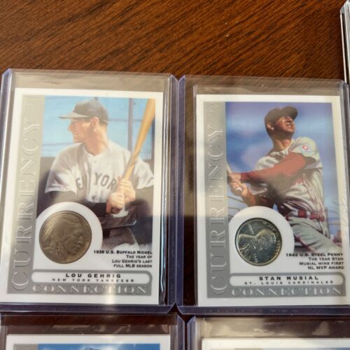 2003 Topps Gallery HOF Currency Connection Coin Relics 12 CARD SET BABE GRADED! - Picture 3 of 6