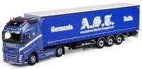 Tekno - Volvo FH04 Globetrotter Xl 4X2 + 3-Achsiger AnhäNger - 1/50 - TEK74764