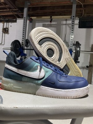 Nike Air Force 1 React Midnight Navy Teal- Men s 14