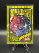 Ego 2025 Topps Chrome Marvel Ego Yellow Lava Card-#55