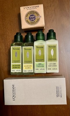 L Occitane en Provence Verbena Travel Set or Hotel Collection