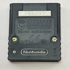 Nintendo Gamecube 251 Black Memory Card DOL-014