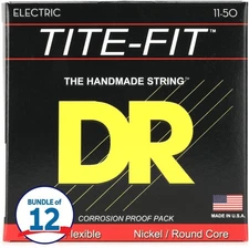 DR Strings EH-11 Tite-Fit Compression Wound Electric Guitar Strings - .011-.050