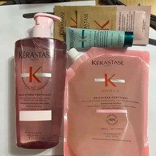 K rastase Genesis Shampoo Set - New, Includes Refill  Accessories