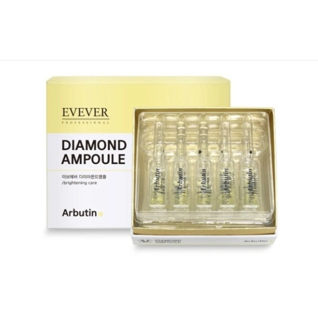 EVER Collagen Diamond Ampoule Arbutin 2ml x 20ea – Whitening Brightening Korean