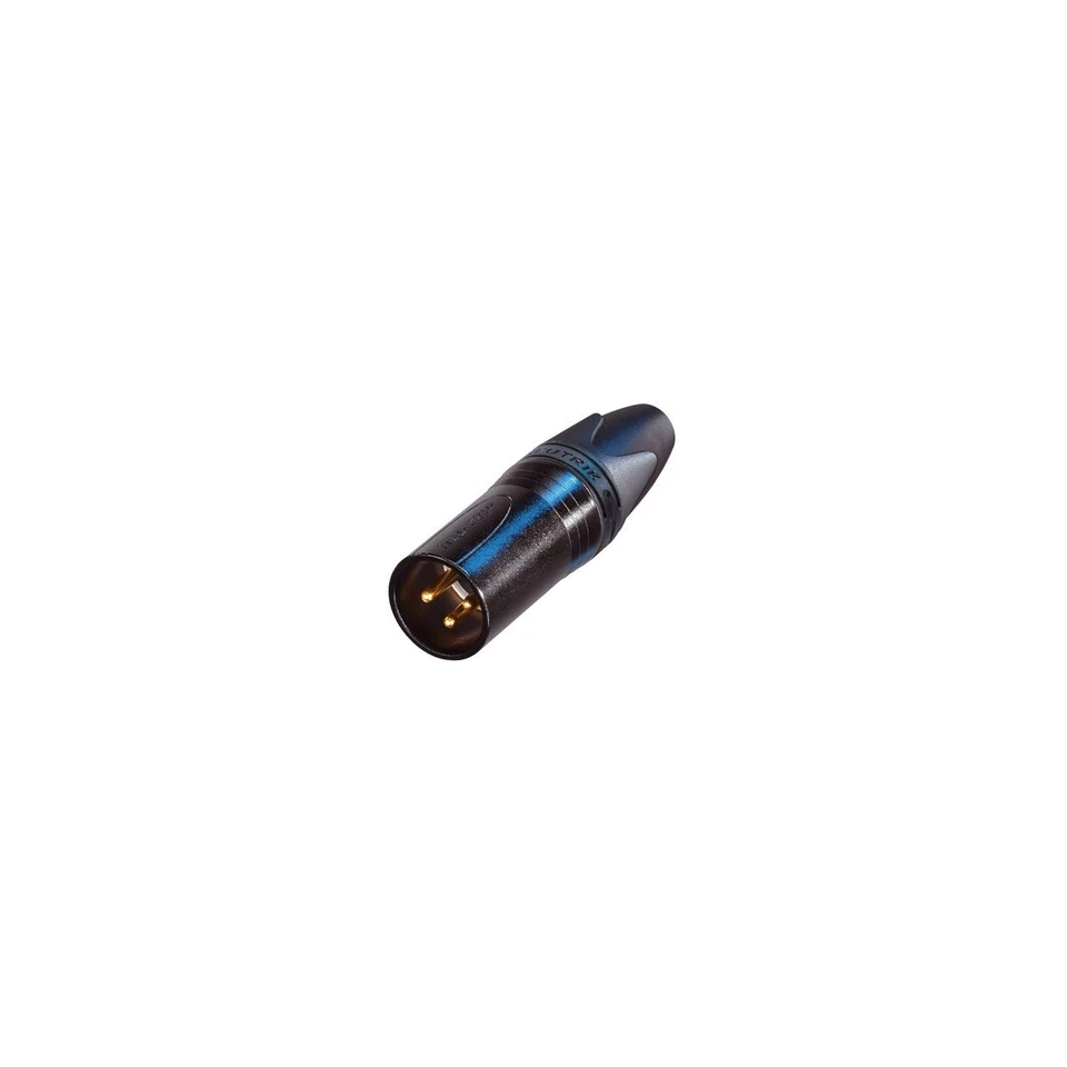 NEUTRIK NC 3 MXX-B 3pol XLR-male-Stecker