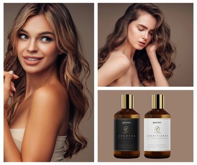 Raypath Green Caviar Shampoo & Conditioner - Natürlicher Luxus Glanz und Pflege 