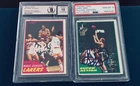 Larry Bird 1981 Topps #101 PSA 10 / Magic Johnson 1981 Topps #21 BAS 10 AUTOS