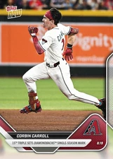 Corbin Carroll Arizona Diamondbacks 2025 MLB Topps NOW Card 583