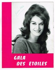 DALIDA 1962 PROGRAMME GALA