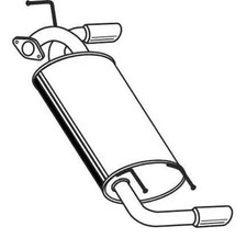 VEGAZ DS-314 Endschalldämpfer für NISSAN MURANO (Z50) Auspuff