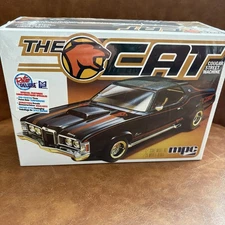 NIB The Cat Cougar Street Machine 1/25 Scale Model Kit Retro Deluxe Sealed Box