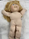 Vintage Cabbage Patch Kids Girl Doll Blue Eyes Blonde Hair  1978, 1982