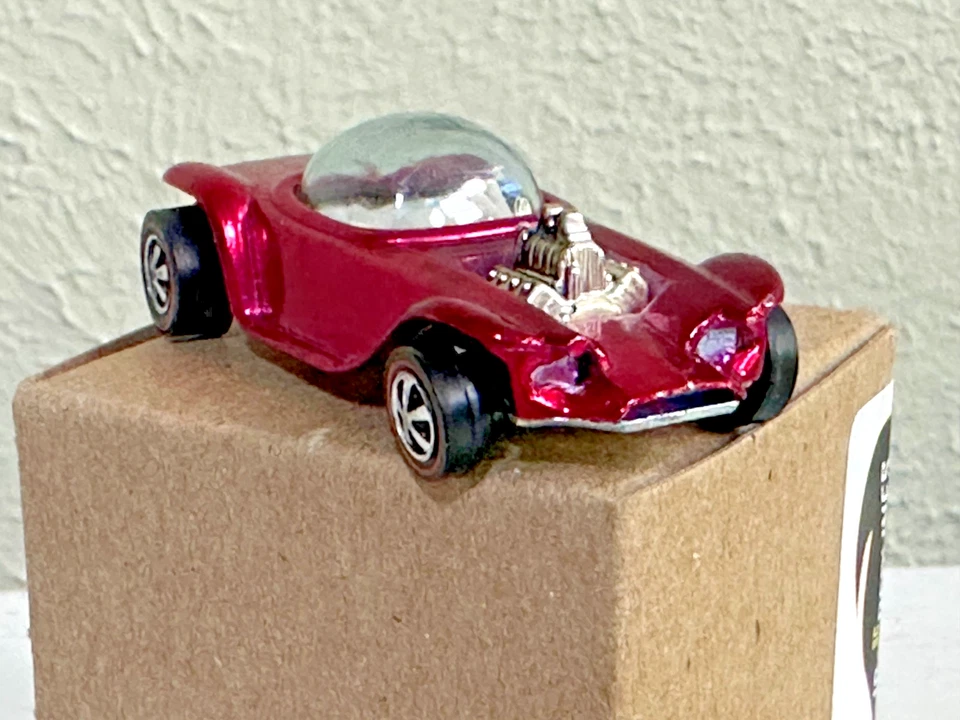 Hot Wheels Redline Vintage 1968 Beatnik Bandit Ed Roth EE. UU. ROSA ROSA Foto 2 de 4