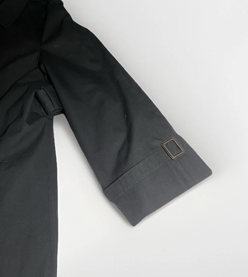 De Colección Para Hombres Botánica 500 Trench Abrigo de Lluvia Extraíble Forro de Piel Sintética Cinturón Talla 44 Reg Foto 3 de 4