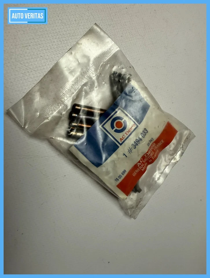 Original AC Delco Opel etc. Accessories set, disc brake lining front 3494033 - Image 2 of 4