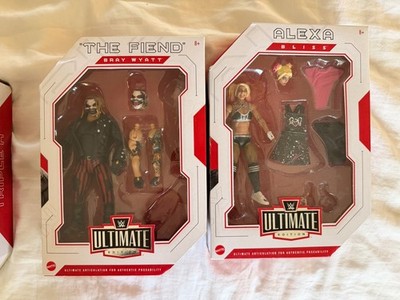 Mattel WWE Ultimate Edition The Fiend BRAY WYATT & ALEXA BLISS Firefly Funhouse