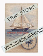 1000 piece jigsaw puzzle Compass sailing nautical