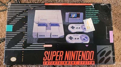 1991 Super Mario Super Nintendo SNES WORKING/TESTED SNS-001