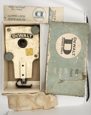 Vintage DeWalt Power Tool Accessory With Original Box