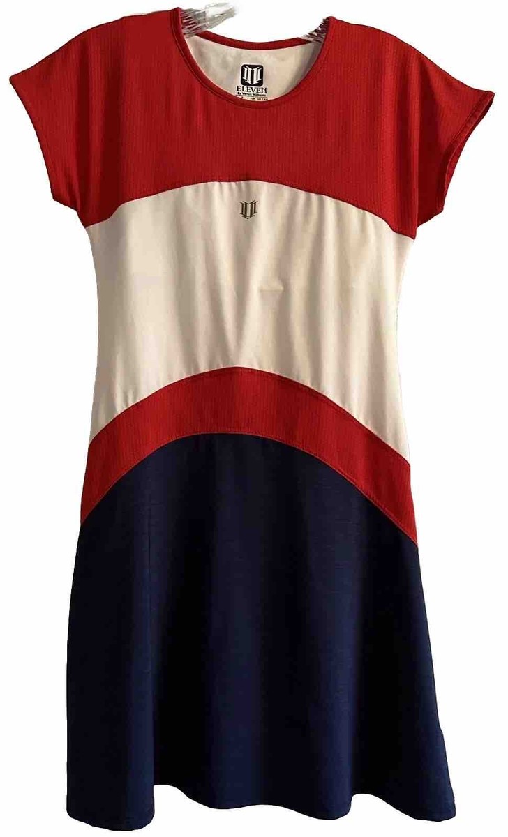 Eleven By Venus Williams Tennis Dress Women XS Red White