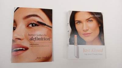 JANE IREDALE Just Kissed Lip & Cheek Stain & better lashes 0.05oz 1.3g SAMPLE