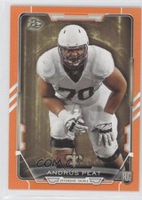2015 Bowman Rookies Orange 198/299 Andrus Peat #17 0a3