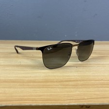 Ray-Ban RB 3569 Sunglasses 121/11 Metal Brown Silver 59-17-145