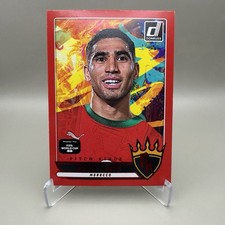 2025-26 Donruss Road to FIFA World Cup - Achraf Hakimi Pitch Kings Red #16