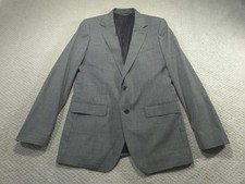 Bonobos Jacket Mens 42L Grey Houndstooth Italian Wool Jetsetter Blazer Slim Fit