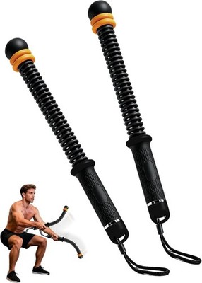 Ropeless Battle Ropes- Adjustable Portable Low-Impact Workout Equipment for Home