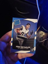 Josh Reynolds (Rookie Card) 2017 Panini Donruss Football Card. rookie card picture