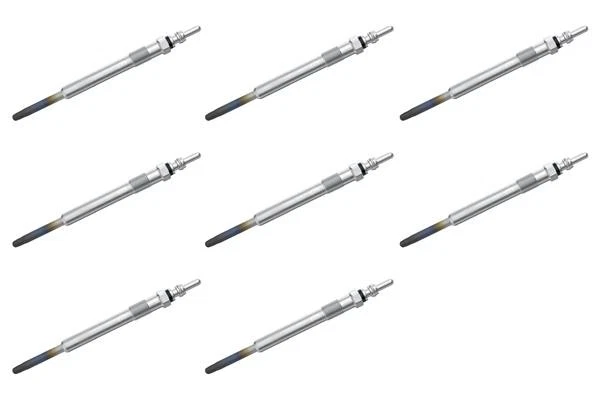 8x Glow Plugs Fits AUDI A8 4 4E 3.3 4.0 AKF ASE 4 4D8 4E2 4E8 8102120520 - Image 2 of 4