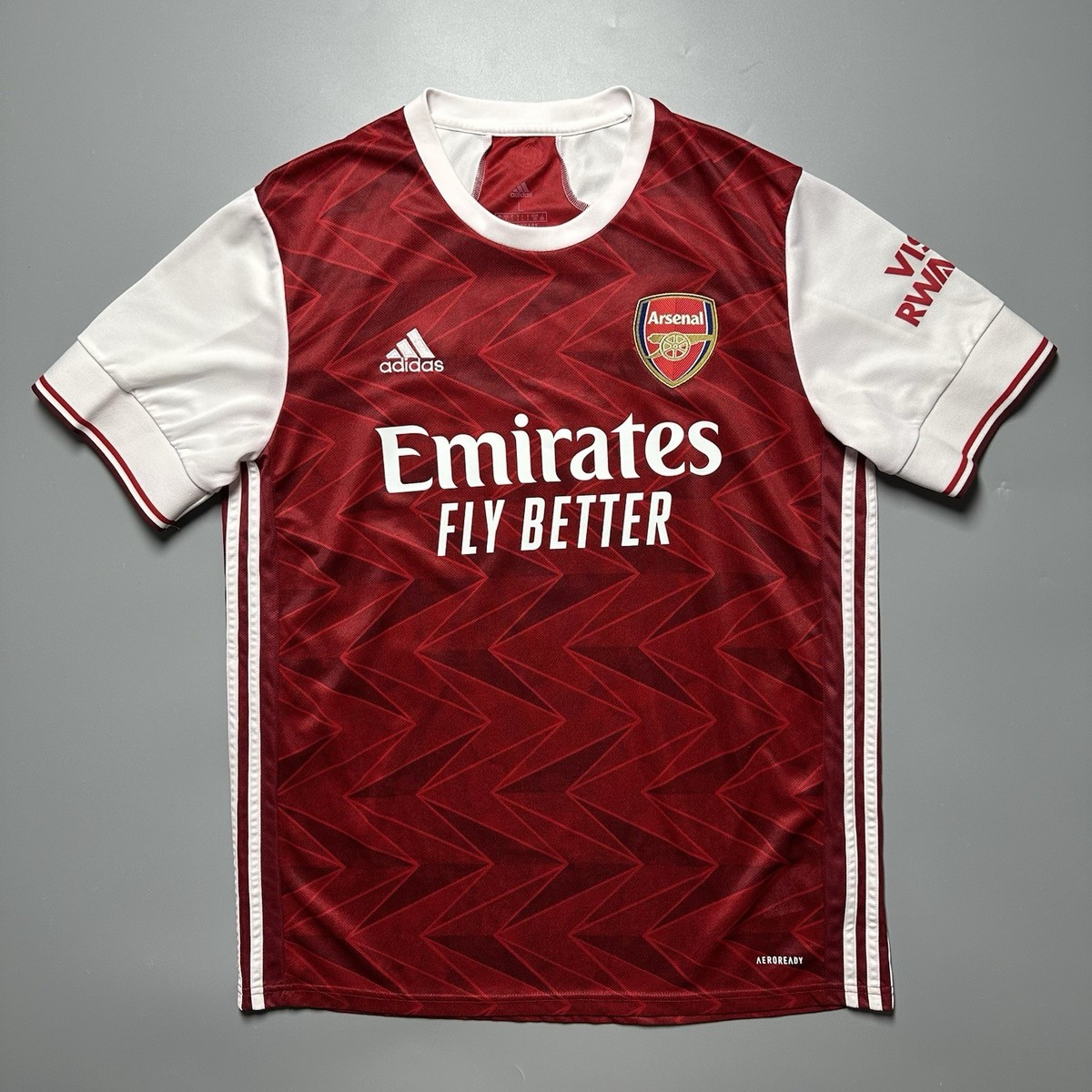 ARSENAL ADIDAS 2020/2021 FOOTBALL HOME JERSEY #10 MESUT OZIL SIZE