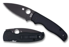Spyderco Knives Shaman Black G-10 DLC CPM-S30V Stainless C229GPBK