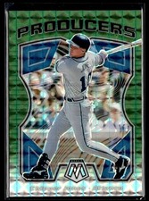 2021 Panini Mosaic Producers Green Prizm Chipper Jones Atlanta Braves #P7