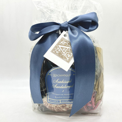 Aromatique Sunkissed Sandalwood Scented Potpourri 8oz Bag Bowl Filler Beach