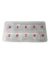 500PCS/ Box Clear Solid Natural French False ...