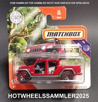 "Matchbox \"2020 Jeep Gladiator\" MBX Jungle Farbe ROT GKM17-LA10 OVP UngeÖFfnet"