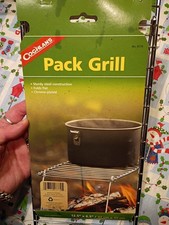 Coghlan's Pack Grill, Folds Flat, Chrome-plated, Camp Survival Kitchen Camping