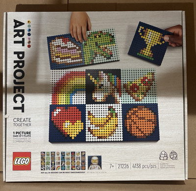 NIB Lego Art Project Create Together (21226)