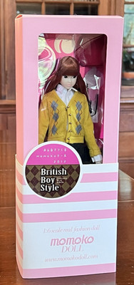 2013 ''British Boy Style'' momoko Doll Fans Vote by Sekiguchi Petworks NRFB in US