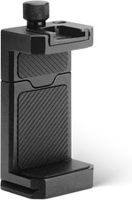 Aluminum Phone Tripod Mount with Cold Shoe  ARCA-Swiss Quick Release, Adjustabl