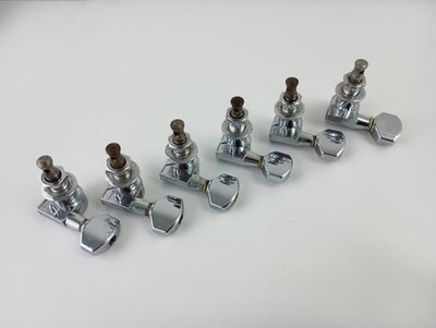 1990 Peavey Grover Single Pin Tuners Chrome 6 In Line Right