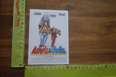 Alte Filmplakatkarte Kino Film Video ASTERIX & OBELIX gegen Caesar