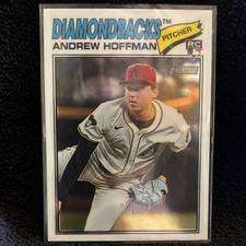 2026 Topps Heritage Andrew Hoffman Rookie #211 Arizona Diamondbacks Baseball