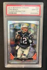 2014 Bowman Chrome Tom Brady #28 Pulsar Refractor 124/271 PSA 10 GEM MINT